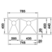Blanco QUATRUS 435/285-IU