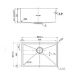 Fidelis FSD-21214A Kitchen Sink