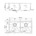 Fidelis FSD-21308 Kitchen Sink