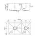 Fidelis FSD-22335 Kitchen Sink